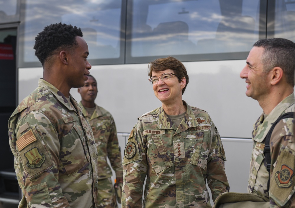 AMC leadership visits Ramstein Air Base, OAR