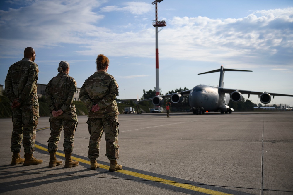 AMC leadership visits Ramstein Air Base, OAR