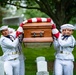 Military Funeral Honors Are Conducted For U.S. Navy Seaman 1st Class James C. Williams in Section 33