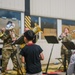 U.S. Army Europe- Africa Band and Chorus perform for evacuees at Ramstein Air Base