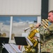 U.S. Army Europe- Africa Band and Chorus perform for evacuees at Ramstein Air Base