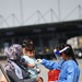 Evacuees arrive from the Republic of Singapore