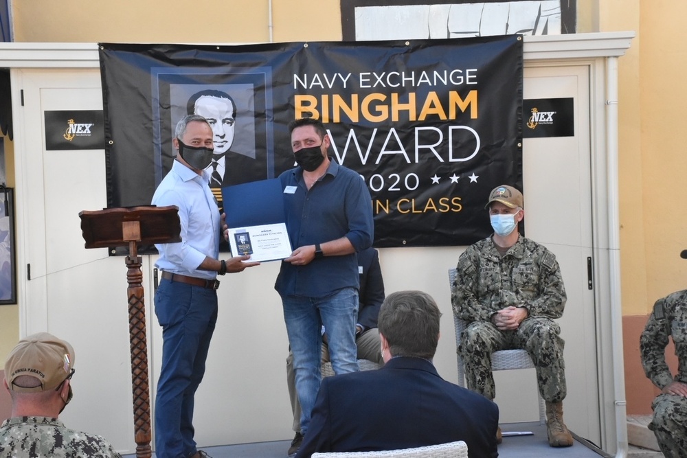 NEX Gaeta receives its Bingham Award