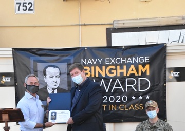 NEX Gaeta receives its Bingham Award