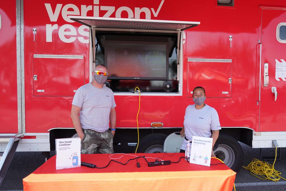 Hurricane Ida: Verizon Emergency Response Team Reserves