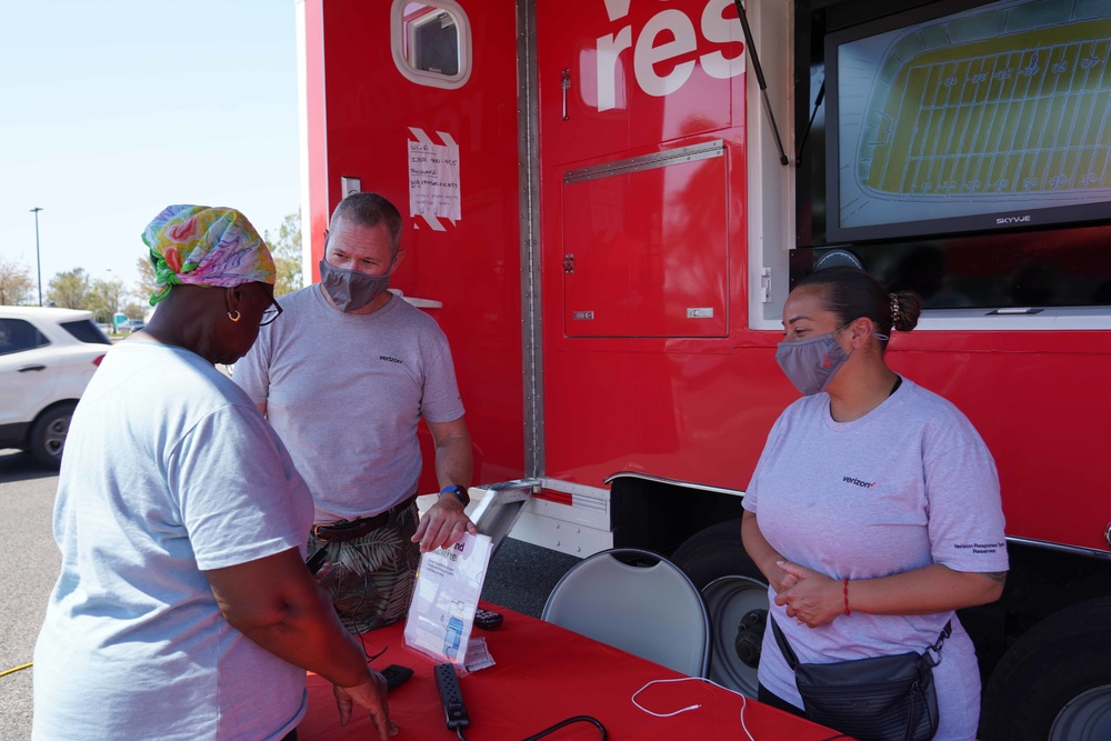 Hurricane Ida: Verizon Emergency Response Team Reserves