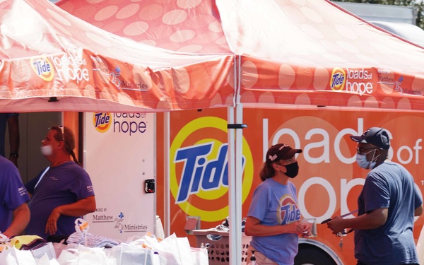 Hurricane Ida: Tide - Loads of Hope Laundry Service