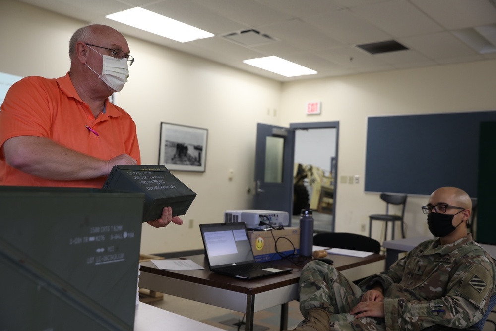 24th Ordnance Company conducts ammunition demilitarization training