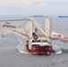 Coast Guard, local partners escorts new Neo-Panamax cranes to Port of Baltimore