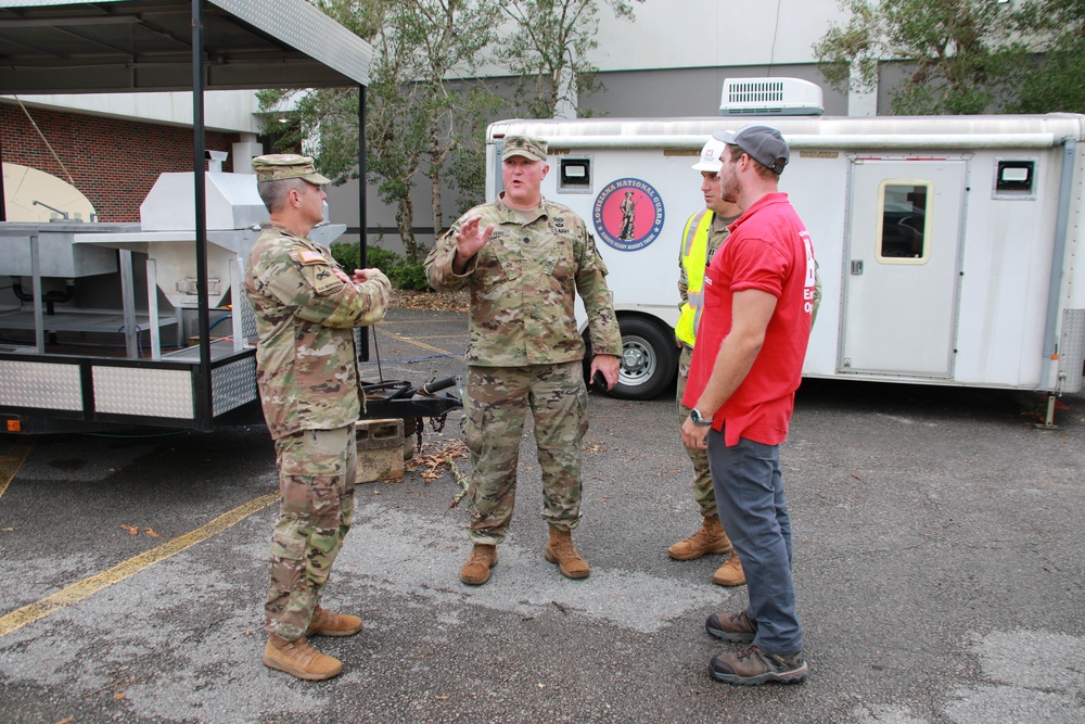 USACE Temporary Emergency Power Team inspect generators in Southeast Louisiana