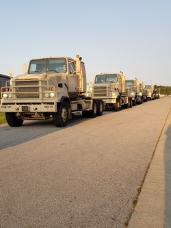1486th Transportation Company heads south to aid in Hurricane Ida recovery efforts [Image 5 of 5]