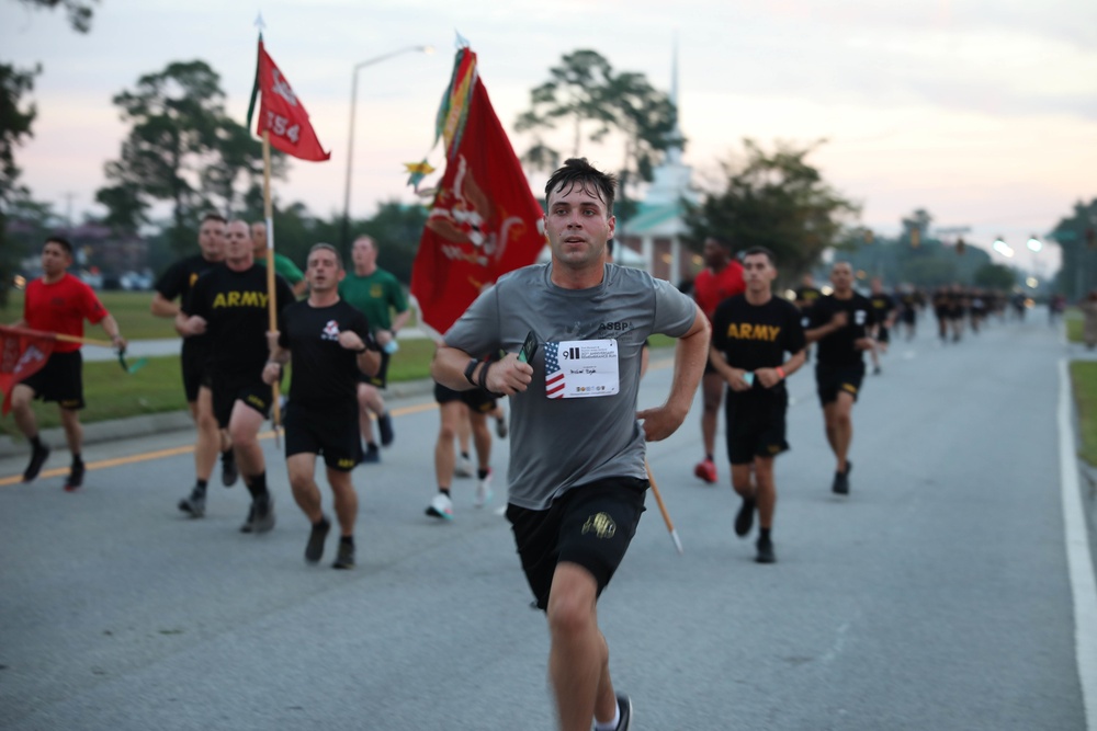Fort Stewart Soldiers Participate in 9/11 Remembrance Run