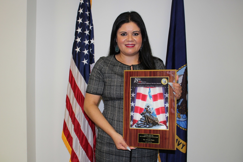 2021 Latina Style Distinguished Military Service Award Winner Glenda Padro