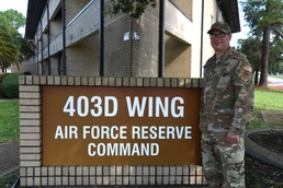 403rd Wing's first full-time first shirt