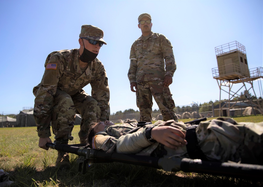 Minnesota unit ‘defends’ during training in CSTX 78-21-04 at Fort McCoy
