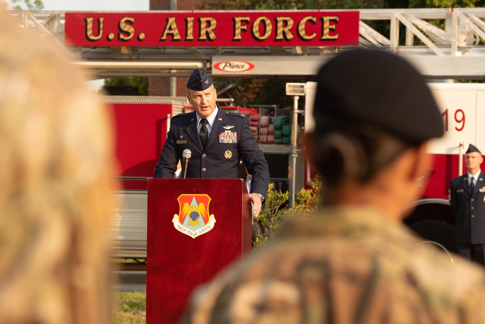 375th Air Mobility Wing 9/11 remembrance ceremony 2021