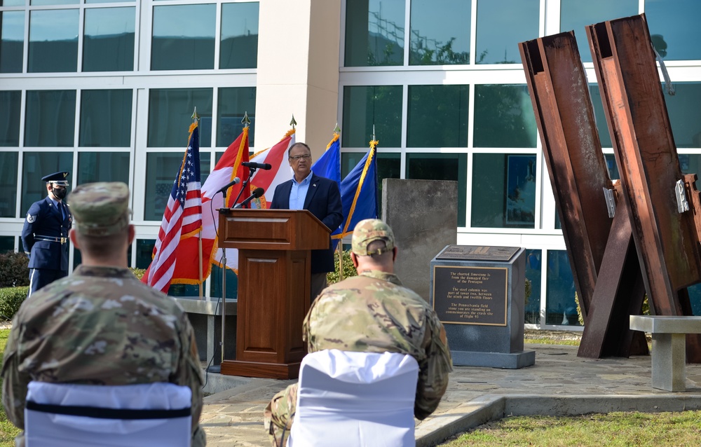 601st  AOC 9/11 Memorial Ceremony