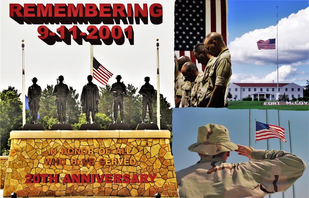 Fort McCoy observes 20 years since 9-11-2001