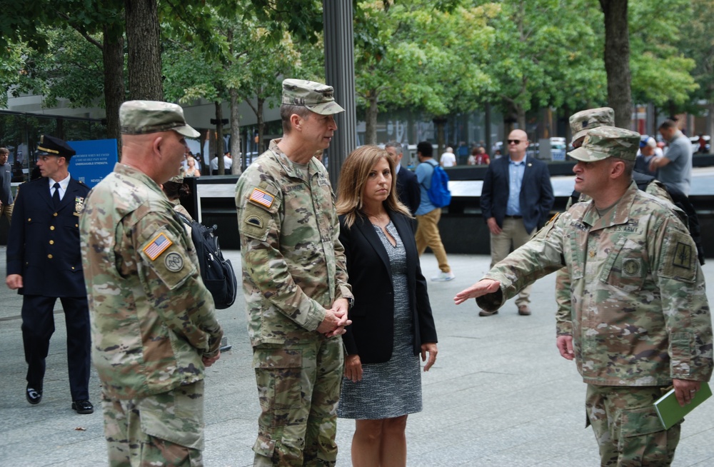 National Guard Chief Joins NY Soldiers for 9/11 Remembrance