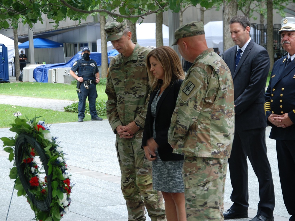 National Guard Chief Joins NY Soldiers for 9/11 Remembrance