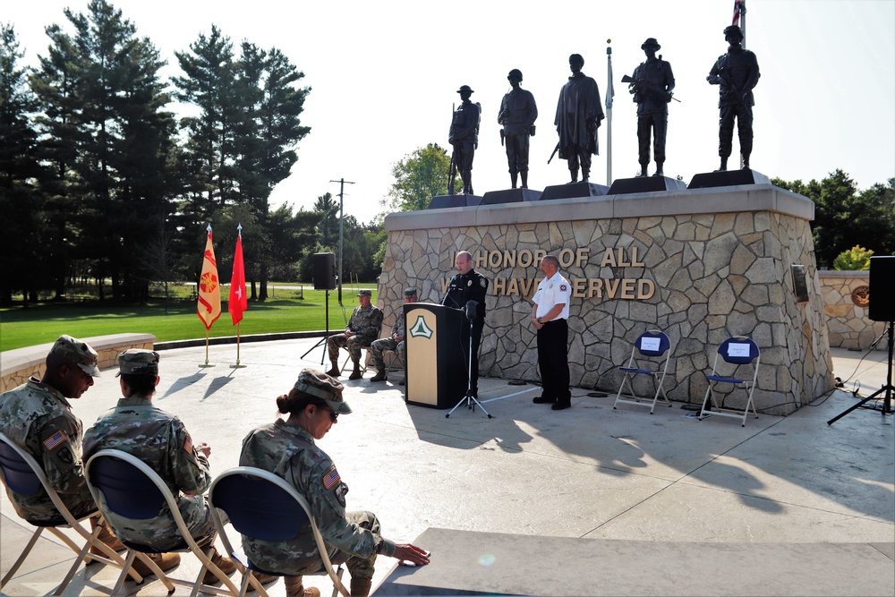 Fort McCoy holds 2021 Patriot Day ceremony; remembers 20th anniversary of 9/11