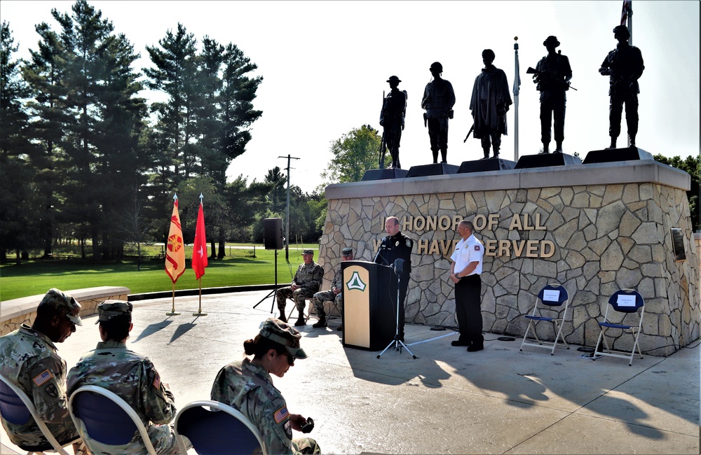 Fort McCoy holds 2021 Patriot Day ceremony; remembers 20th anniversary of 9/11