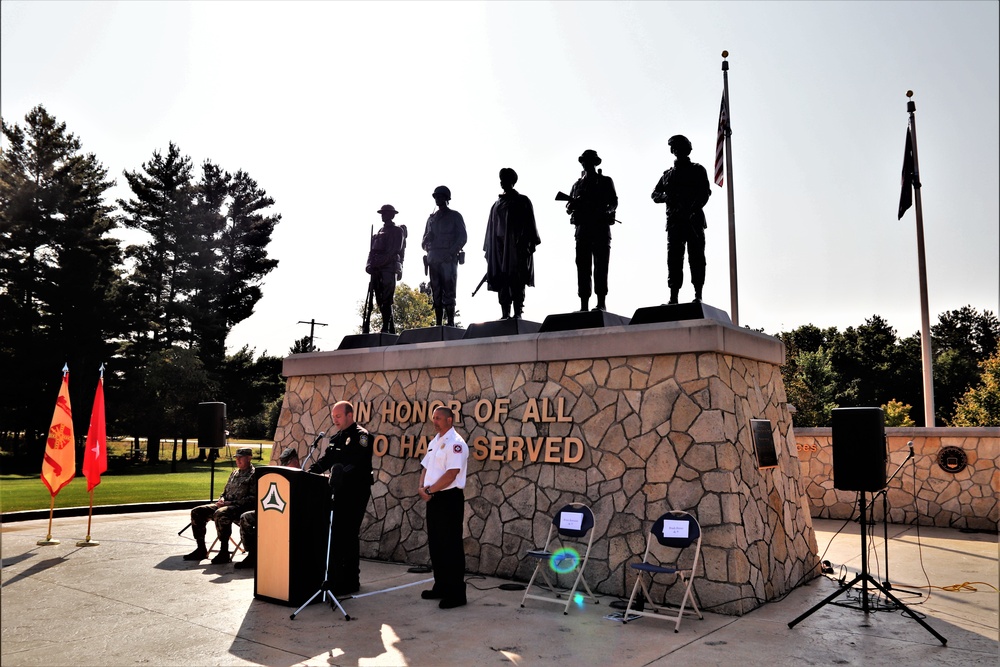 Fort McCoy holds 2021 Patriot Day ceremony; remembers 20th anniversary of 9/11