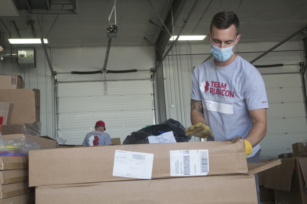 Team Rubicon Volunteers for Operation Allies Welcome at Fort McCoy