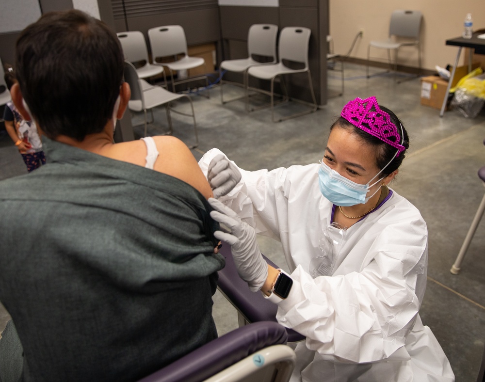 U.S. Navy Administers Critical Immunizations like MMR and Polio