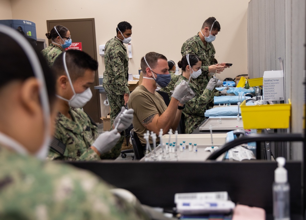 U.S. Navy Administers Critical Immunizations like MMR and Polio