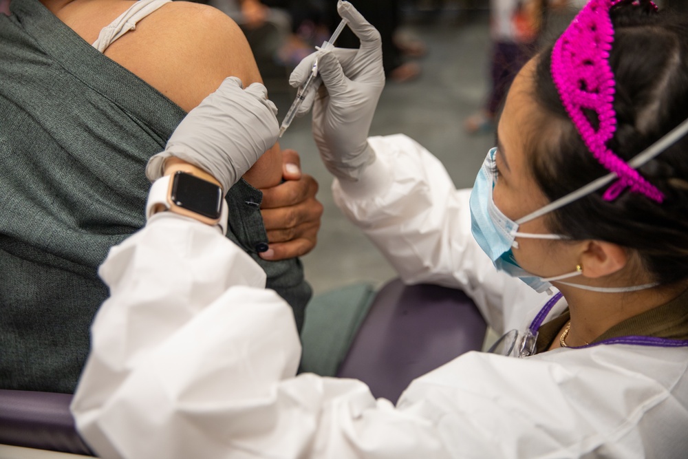 U.S. Navy Administers Critical Immunizations like MMR and Polio