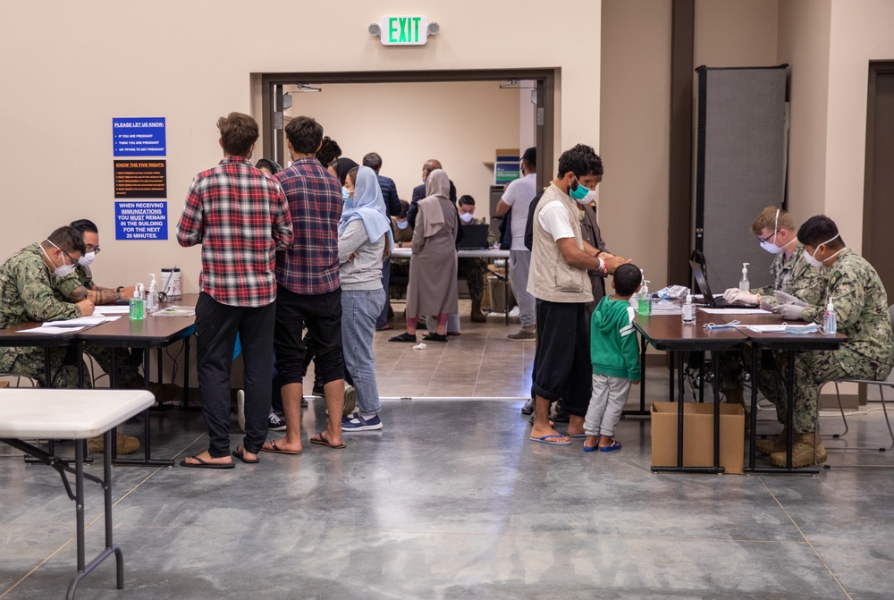 U.S. Navy Administers Critical Immunizations like MMR and Polio