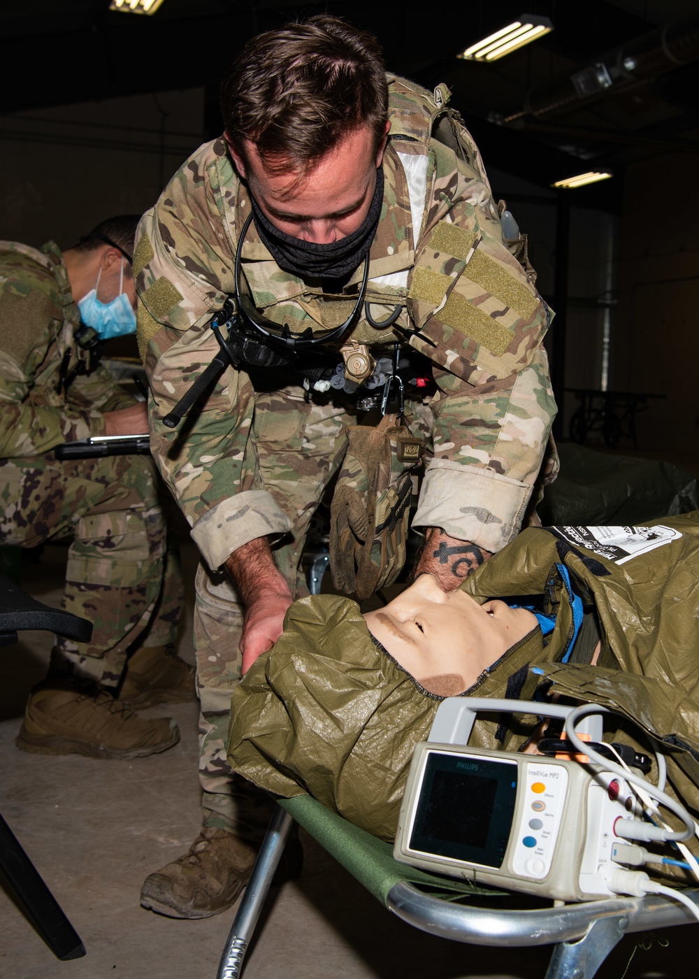 Aiding the Warrior, Preserving the Mission: 27 SOSS Medical Team Conducts Prolonged Field Care Training Exercise