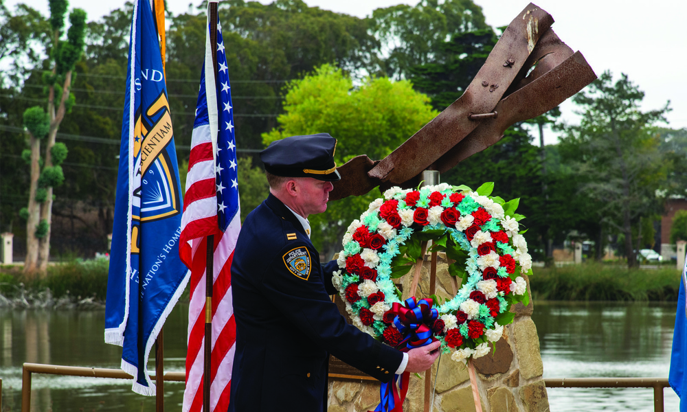 NPS Honors Victims, First Responders, Service Members at 9/11 Remembrance Ceremony