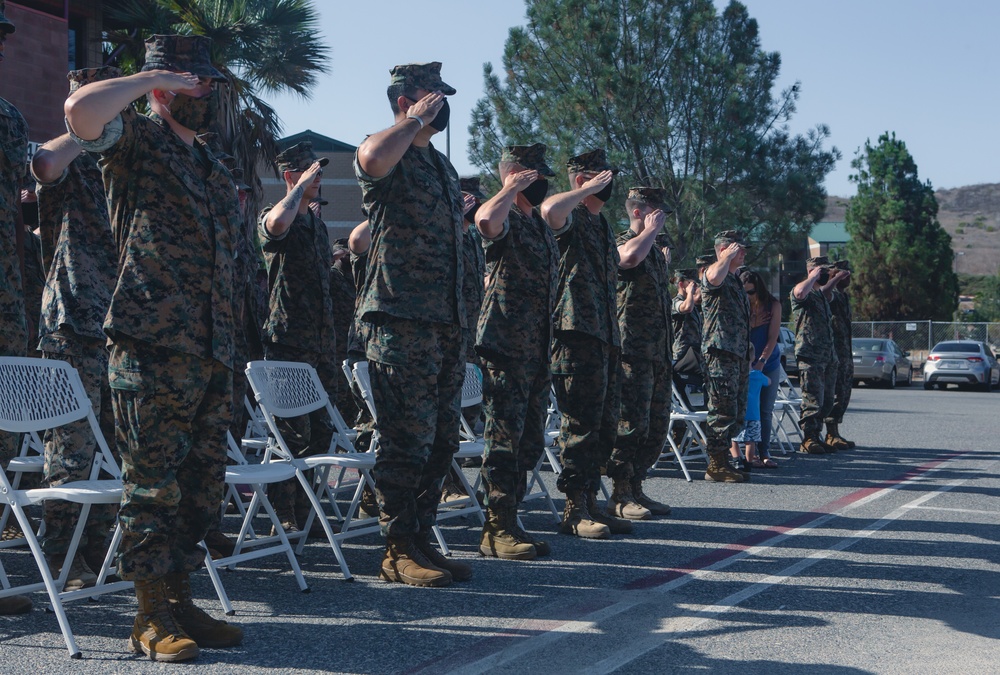 HQ Company, I MIG | Change of Command
