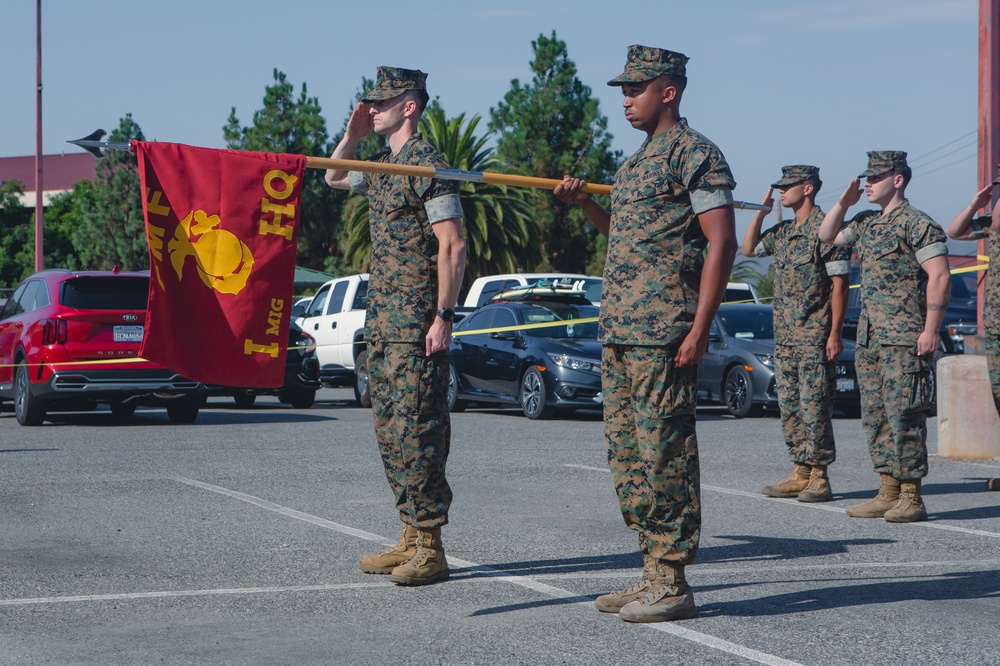HQ Company, I MIG | Change of Command