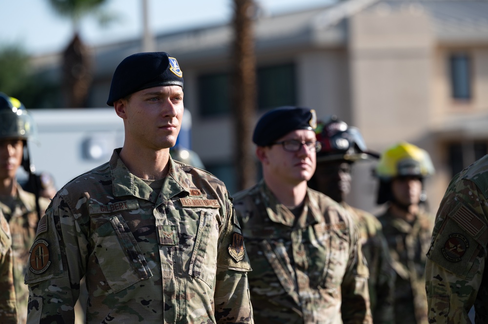 Nellis AFB 20th Anniversary 9/11 ceremony