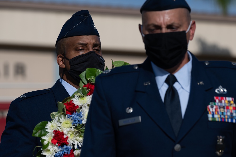 Nellis AFB 20th Anniversary 9/11 ceremony