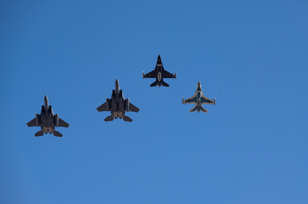 Nellis AFB 20th Anniversary 9/11 ceremony