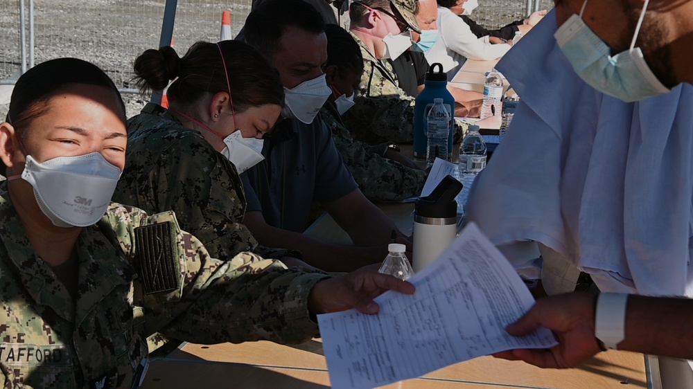 Task Force Liberty prepares immunizations