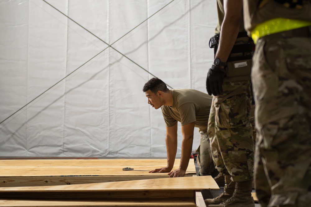 Task Force-Holloman builds relationships, and walls