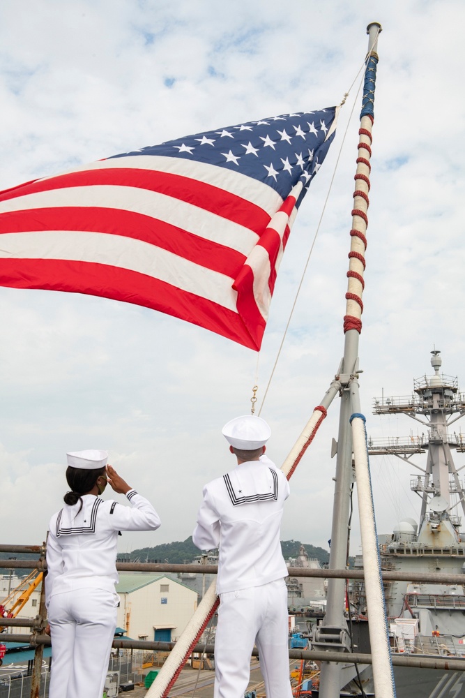 USS Blue Ridge Remembers 9/11