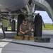 Airmen perform checks and fuels B-52