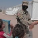 1st Armored Division Soldiers keep Afghan children in high spirits