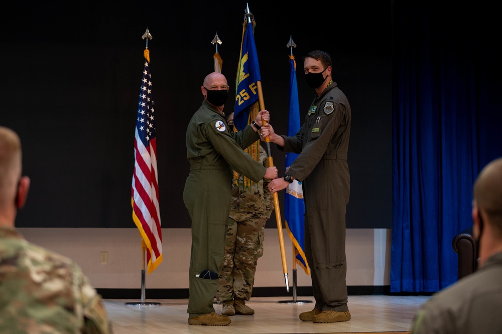 25th Fighter Squadron Assumption of Command