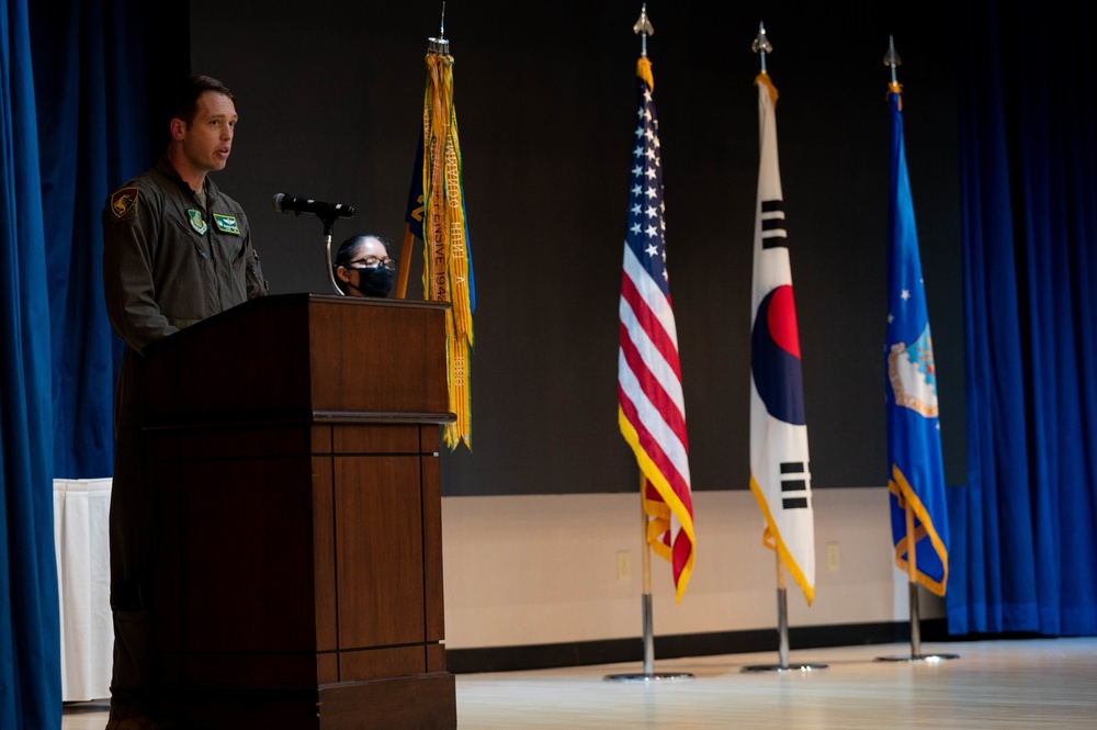 25th Fighter Squadron Assumption of Command