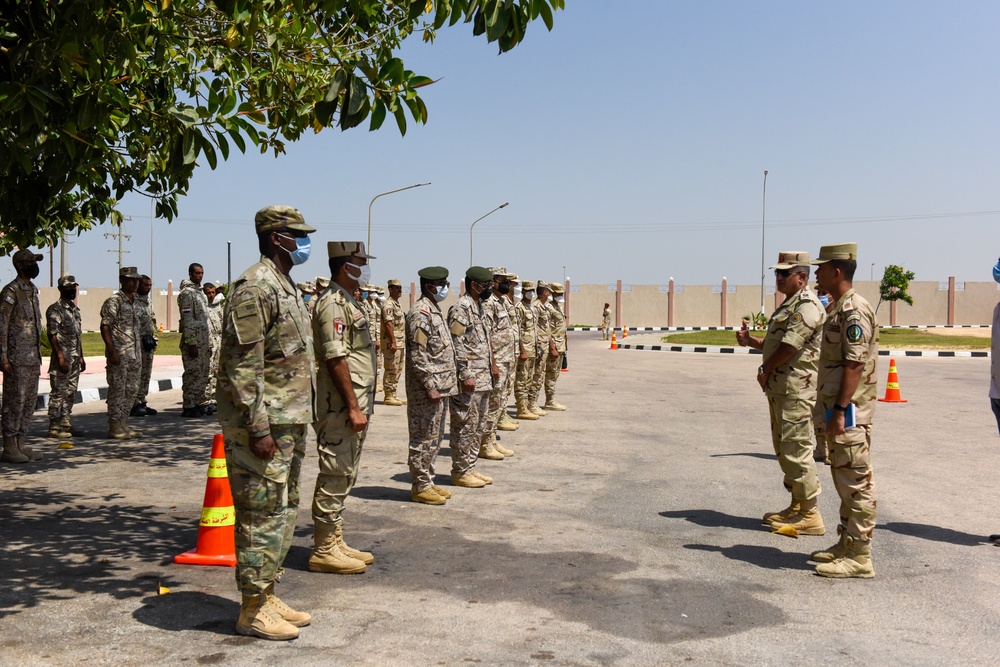 Bright Star 21 participants conduct CBRN training