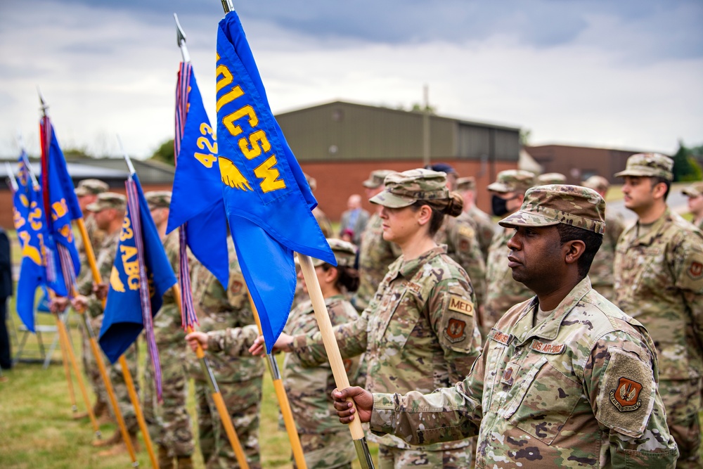 501st CSW pay tribute during 9/11 retreat ceremony