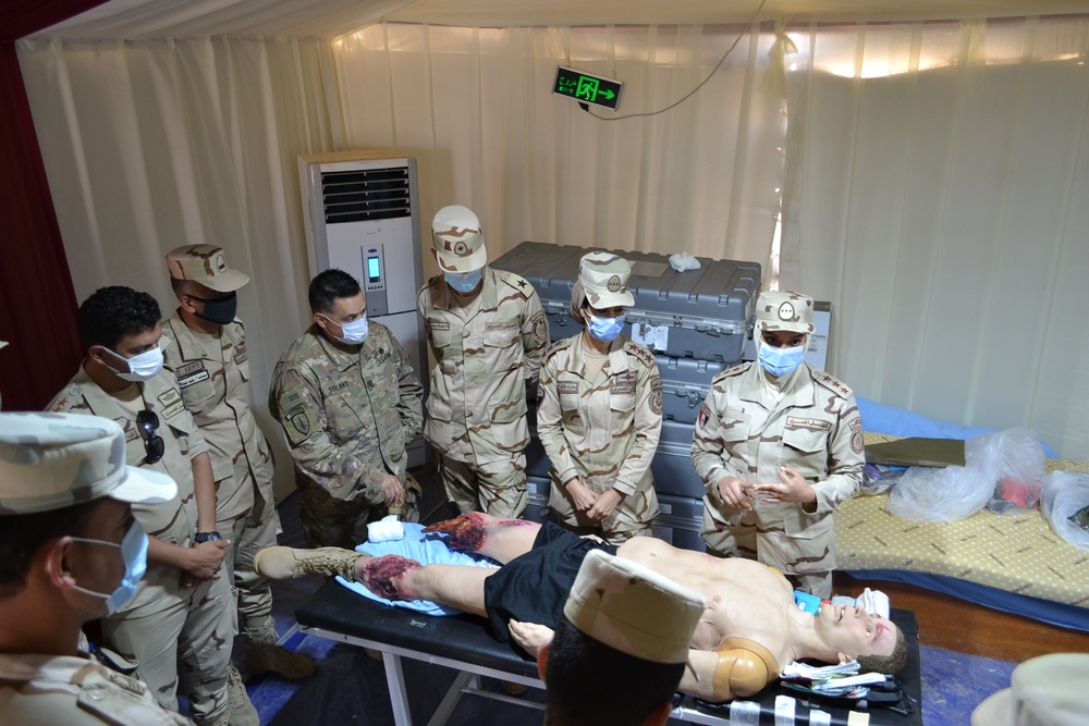 3rd SFAB conducts medical training with partner nations at Bright Star 21 in Egypt