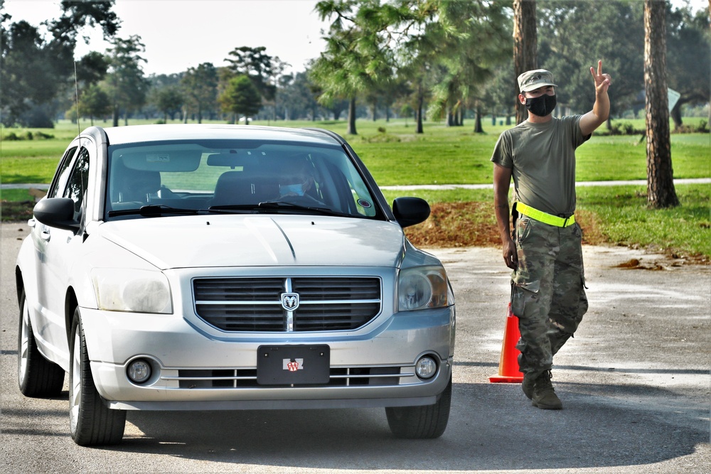 Arkansas National Guard Soldiers help citizens of New Orleans after Hurricane Ida